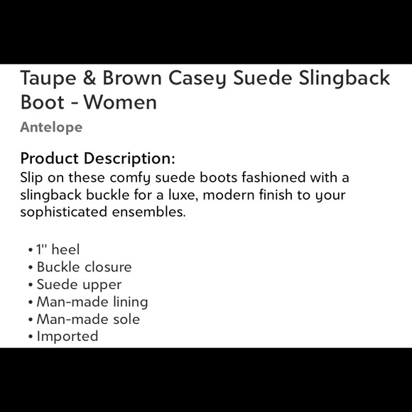 Antelope genuine suede booties. NWOT. Original box and dust bag included - Picture 6 of 12